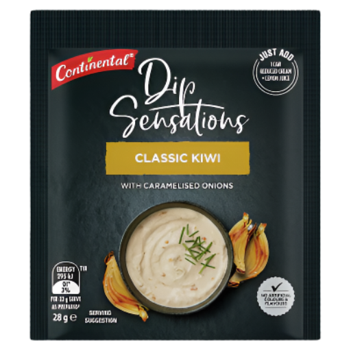 CONTINENTAL DIP SENSATIONS CLASSIC KIWI 28G