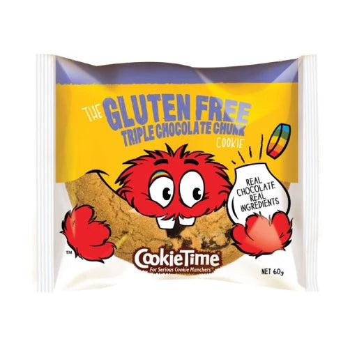 COOKIE TIME GF TRIPLE CHOCOLATE CHUNK 60G
