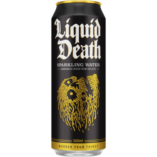 LIQUID DEATH WATER SPARKLING 500ML