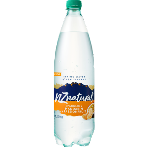 NZ NATURAL SPARKLING MANDARIN PASSION 1L