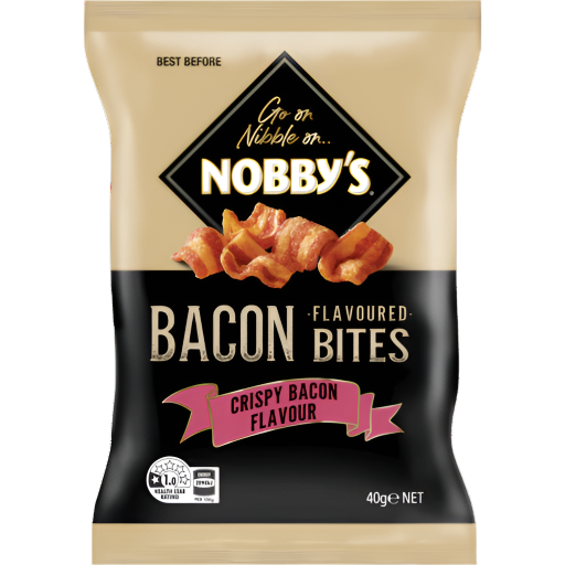 NOBBYS BACON BITES 40G