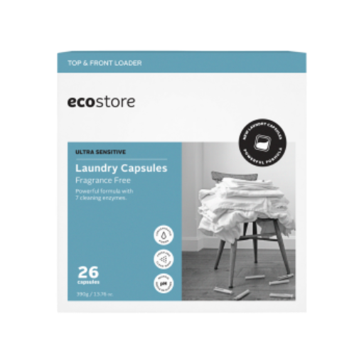 ECOSTORE LAUNDRY CAPSULE ULTRA SENSITIVE 26PK