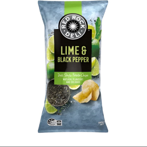 RED ROCK DELI LIME & PEPPER 640G