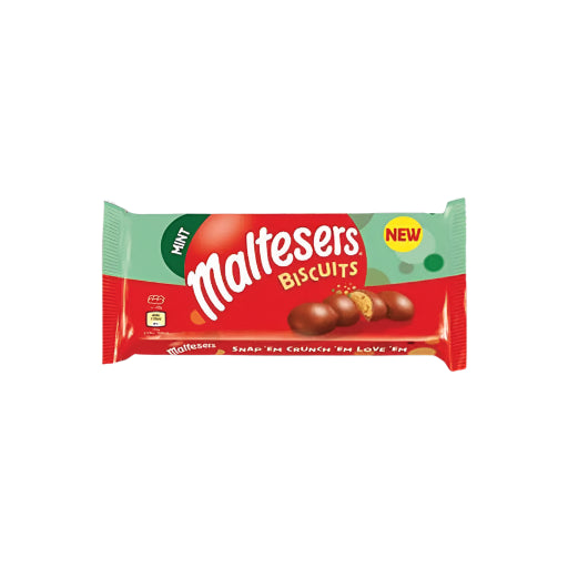 MALTESERS MINT BISCUITS 110G