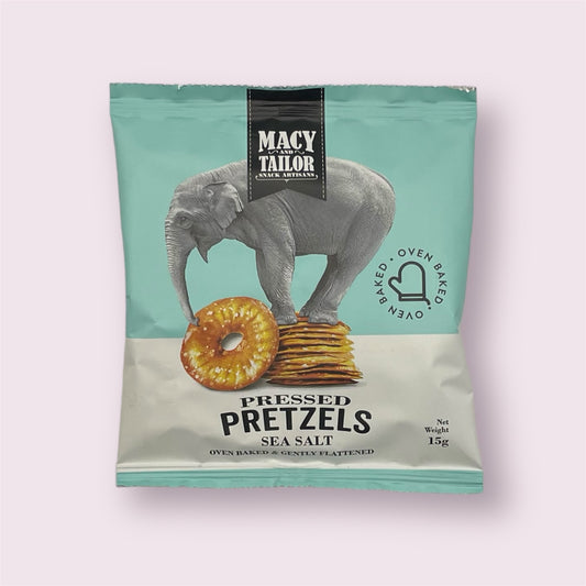 Macy & Taylor - Sea Salt Pressed Pretzels 15g