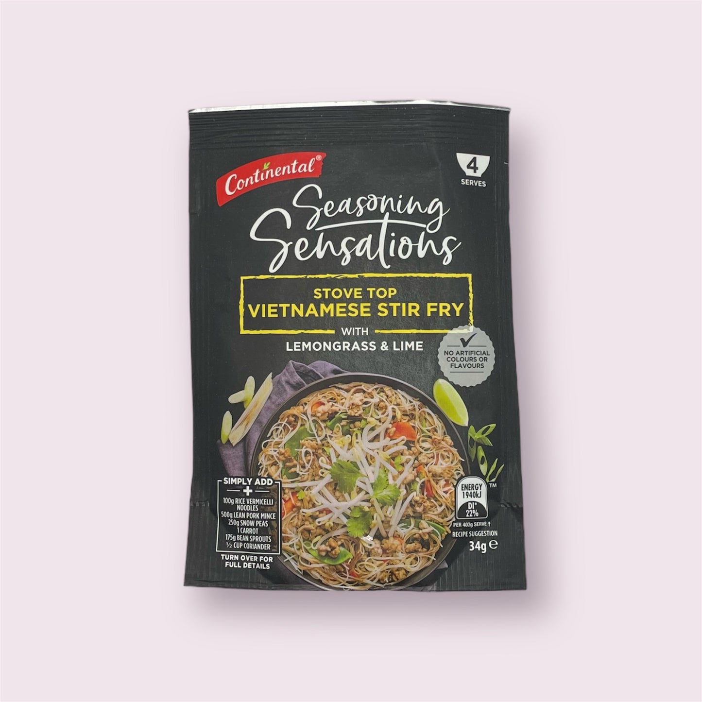 Continental - Vietnamese Stir Fry Seasoning 4 Serves 34g