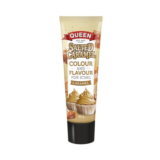 QUEEN COLOUR & FLAVOUR FOR ICING SALTED CARAMEL 40G