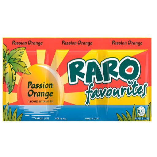 RARO PASSION ORANGE 3PK – Reduced to Clear