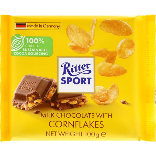 RITTER SPORT CORNFLAKES 100G