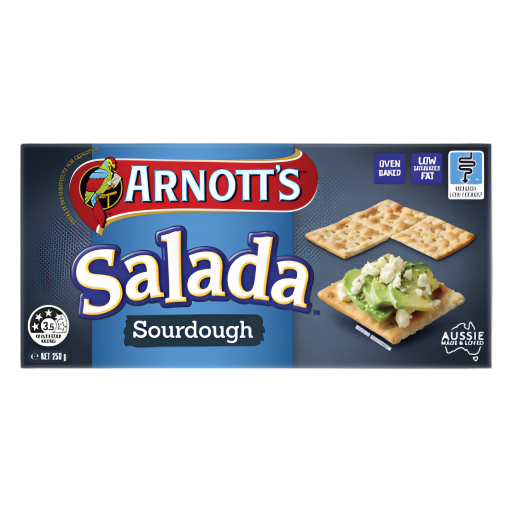 SALADA SOURDOUGH CRACKERS 250G