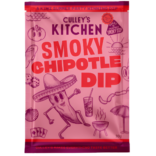 CULLEY'S SMOKY CHIPOTLE DIP SACHET 30G