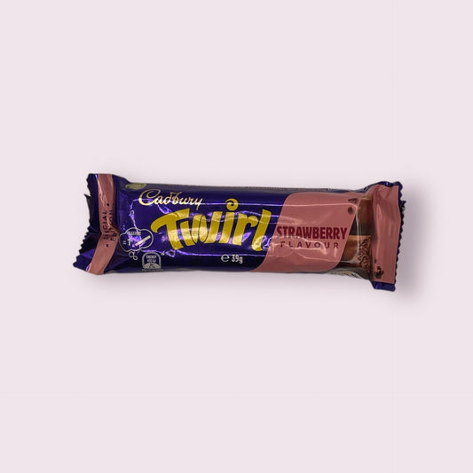 Cadbury Twirl Strawberry Bar 39g