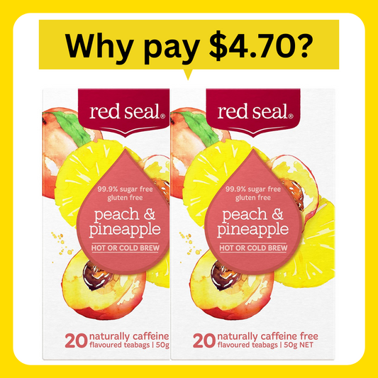 Red Seal Peach & Pineapple Tea Bags 20pk